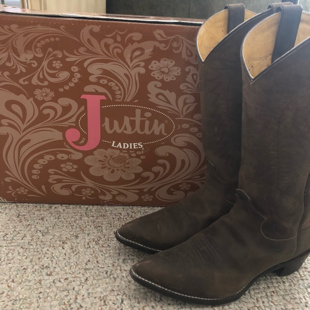 Justin Cowgirl Boots